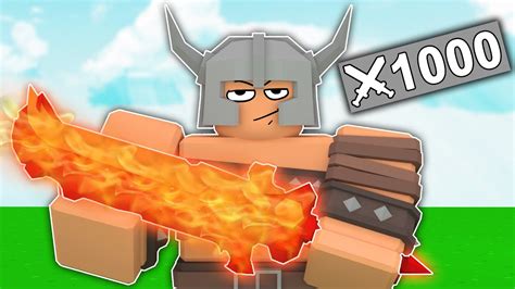 I got 1000 KILLS in Roblox Bedwars... - YouTube