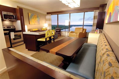 Disney Resort Hotels, Disney's Contemporary Resort - Living Room Bay Lake Tower, Walt Disney ...