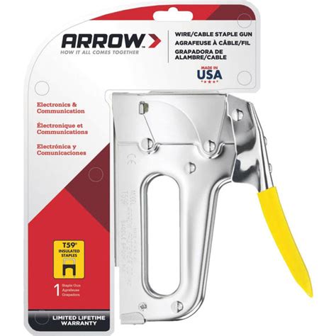 Arrow T59 Insulated Wire and Cable Staple Gun - In Shelburne, VT - Rice Lumber