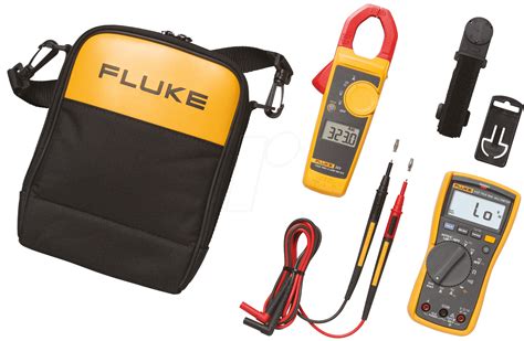 FLUKE 117 - 323: Fluke combo kit with multimeter for electricians at ...