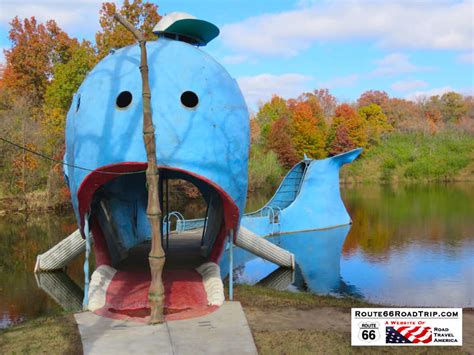 Blue Whale on Route 66 in Catoosa, Oklahoma, map, access, history and ...