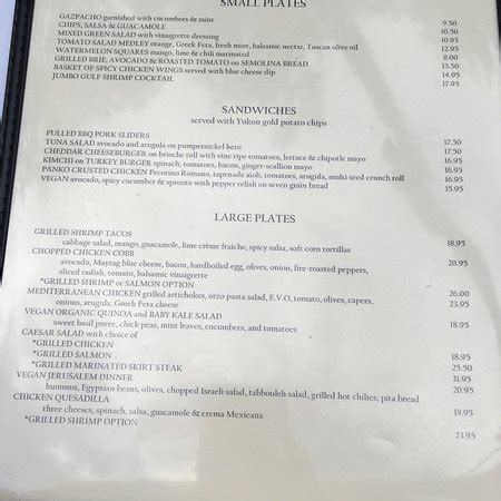 Bryant Park Grill, New York City - Midtown - Menu, Prices & Restaurant ...