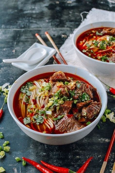 Spicy Beef Noodle Soup - The Woks of Life