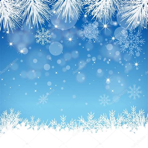 Blue Snowflake Background - Illustration Stock Vector Image by ©dynamic ...