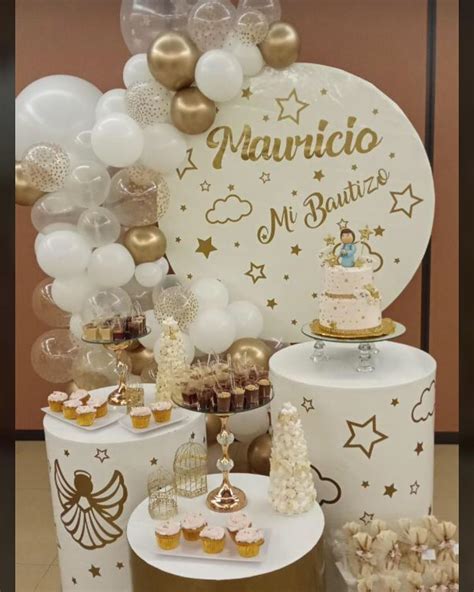 Ideas para Bautizo - Guía para decorar un bautizo paso a paso Baptism Themes, Baptism Party ...