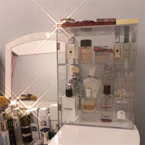 Perfume Storage Rack Dustproof Acrylic Display Rack Showcase Desktop ...