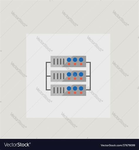 Device icon flat design Royalty Free Vector Image