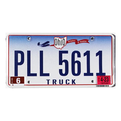 2023 Ohio Truck #PLL5611 | Collector OH License Plates