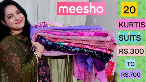 MEESHO HAUL|MEESHO KURTIS UNDER RS.500|MEESHO KURTAS UNDER RS.500|MEESHO SUIT SETS UNDER RS.700 ...