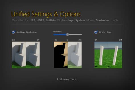 Unified Settings & Game Options UI | GUI Tools | Unity Asset Store