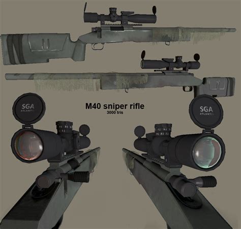 M40 sniper rifle by t17dr on DeviantArt