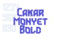 Cakar Monyet Bold - Font Free Download