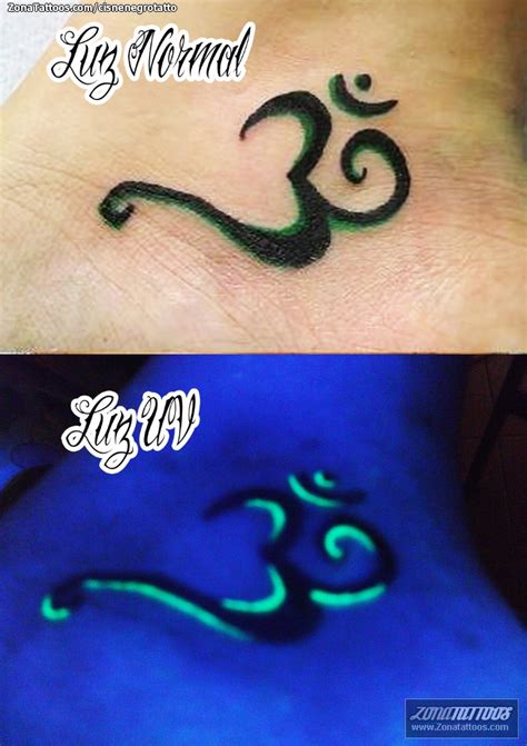 Tatuaje de Om, Ultravioleta