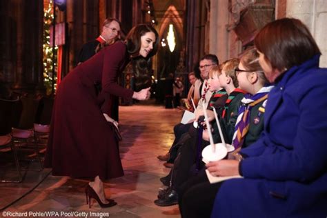 The Princess of Wales in Rich Burgundy Shades for Carol Concert – What Kate Wore