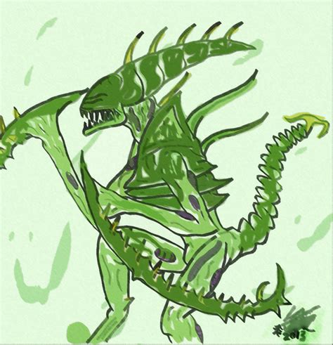 Mantis Alien by KAIJUGOD on DeviantArt