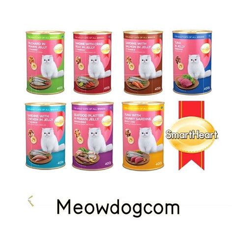 SmartHeart Cat Wet Food Can Food 400g | Lazada