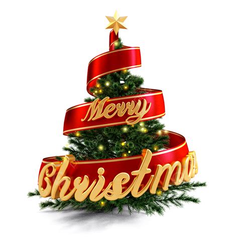 Merry Christmas Tree PNG Image, Merry Christmas Christmas Tree Heading, Merry Christmas ...