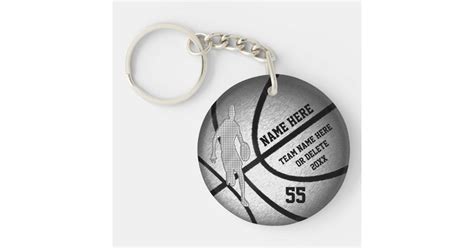 Cool Personalized Basketball Team Gifts for Boys Keychain | Zazzle