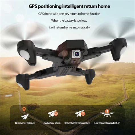 Foldable Drone Portable 4K Camera GPS Positioning Image Transmission ...