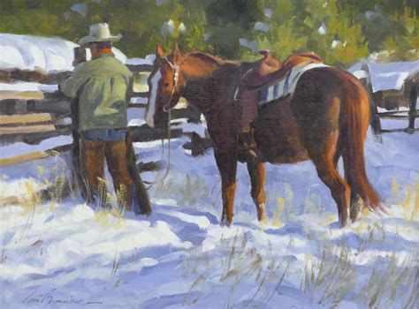 Sold at Auction: Tom Browning, Tom Browning ''Back Home'' (Western) Oil