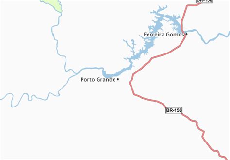 MICHELIN Porto Grande map - ViaMichelin