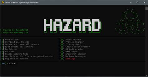 GitHub - coderpyth/Hazard-Nuker: free legit hazard nuker