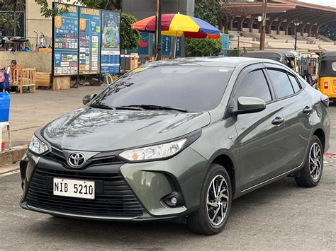 2022 Toyota Vios 1.3 XLE CVT Automatic Alumina Jade Green SE Auto, Cars ...