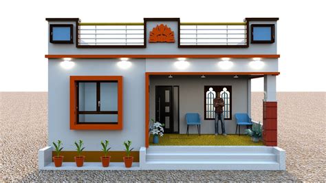 2 Bedroom Small House Design , 2 Bedroom East Facing House Plan - YouTube