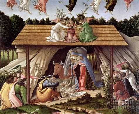 Mystic Nativity, 1500 Painting by Sandro Botticelli - Pixels