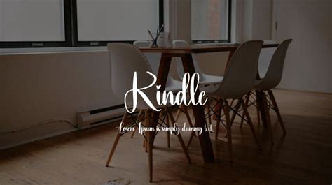 Kindle Font : Download Free for Desktop & Webfont