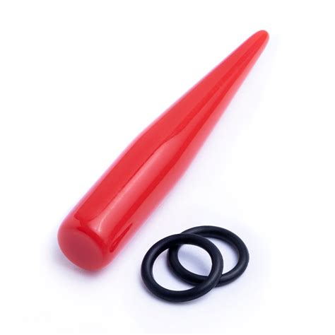 Red Tapers - 1.6mm to 10mm Ear Stretching Kit for Ears – Custom Plugs