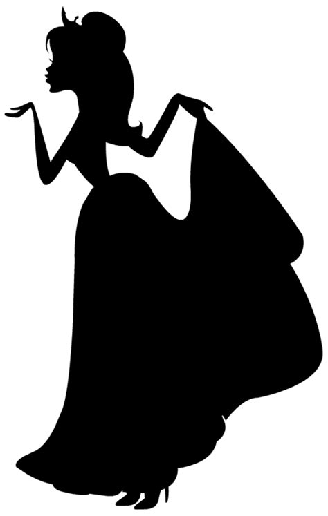 Silhouette Disney Princess Clip art - Silhouette png download - 500*789 ...