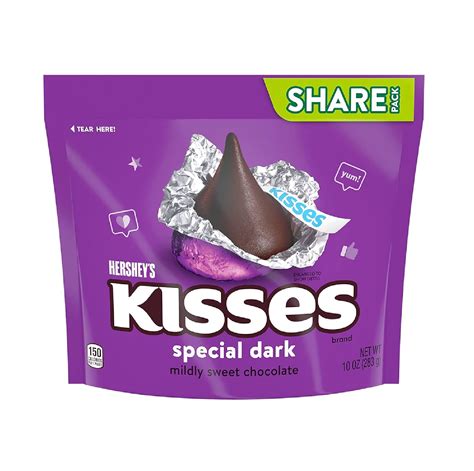 Hershey's Kisses Special Dark Chocolate 283g - Carlo Pacific