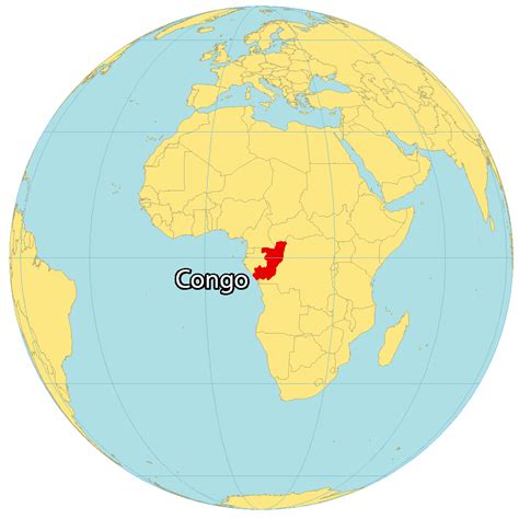 Congo World Map