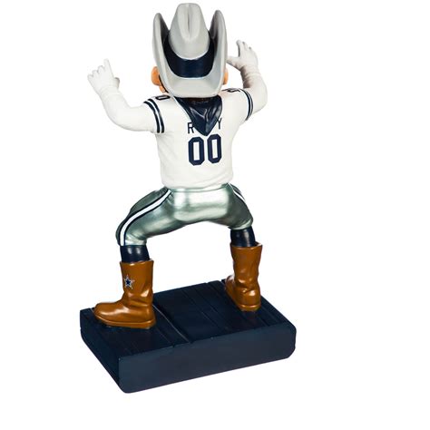 Dallas Cowboys Indoor Outdoor 12" Resin Rowdy Mascot Statue NFL ...