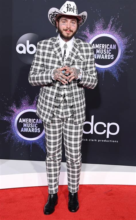 Post Malone from American Music Awards 2019: Red Carpet Fashion | E! News