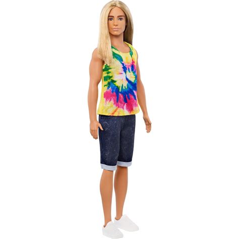 Barbie Fashionistas Ken Doll - Tie-Dye Shirt – BrickSeek