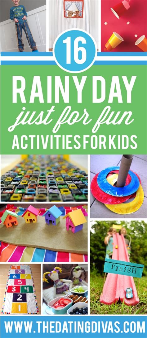 Rainy Day Activities for the Whole Family - from The Dating Divas