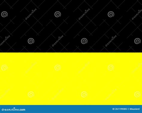 Glossy Glass Flag of Kashubian People Stock Illustration - Illustration ...