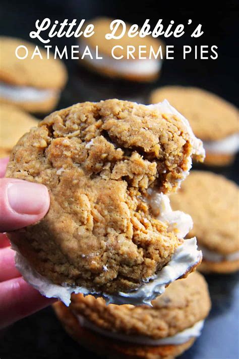 the BEST Homemade Oatmeal Creme Pies (SO soft and chewy!)