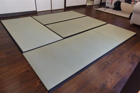 In Japan rice straw tatami mats have largely fallen out of use ...