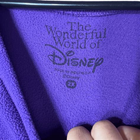 Disneys Snow White Grumpy purple Pajama Top Size 2X - Gem