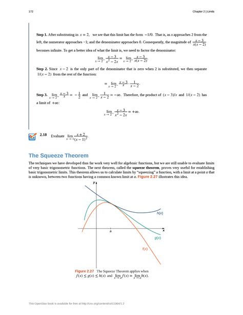 The squeeze theorem module 1 - MAT 151 - UNC Wilmington - Studocu