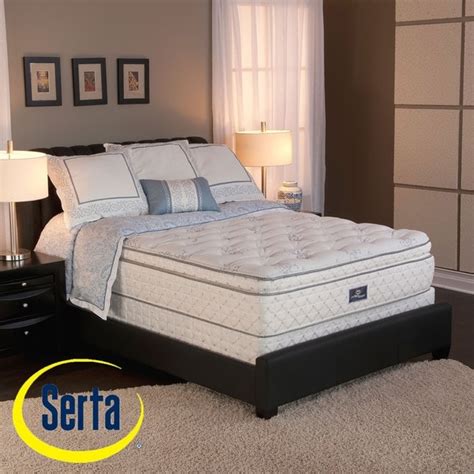 Serta Perfect Sleeper Conviction Super Pillowtop King-size Mattress and ...