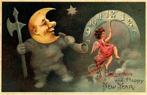 Happy New Year - Vintage Image (17956624) - Fanpop