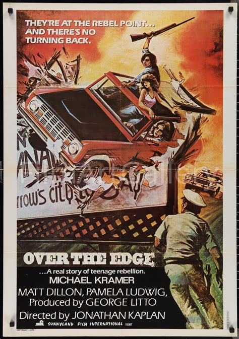 Over the Edge Movie Poster 1979 1 Sheet (27x41)