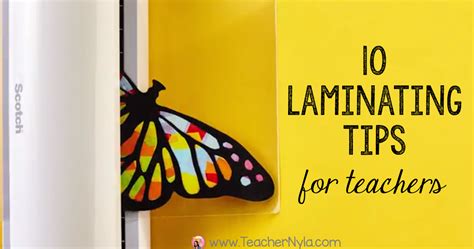 Nyla's Crafty Teaching: 10 Tips for Laminating your Printables!