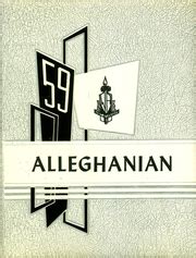 West Alleghany High School - Alleghanian Yearbook (Oakdale, PA), Covers 1 - 3