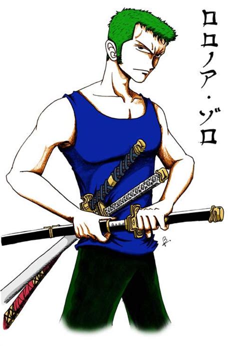 zoro - skypiea arc - color by e1n on DeviantArt