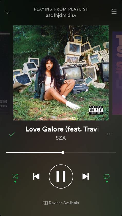 Sza ft. Travis Scott - Love Galore | Sza love galore, Sza songs, Normal ...